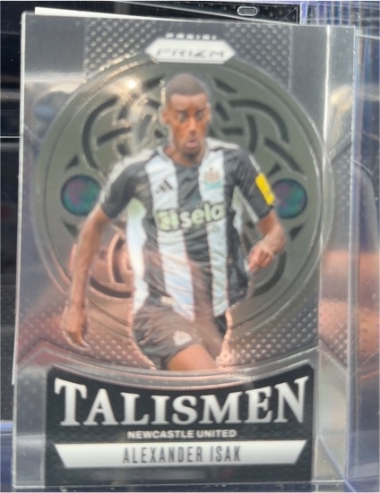 2024-25 Panini Prizm Premier League Talismen #7 Alexander Isak — front