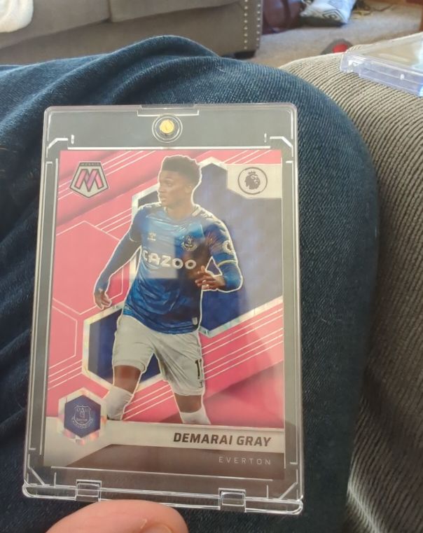 2021-22 Panini Mosaic Premier League #163 Demarai Gray — front