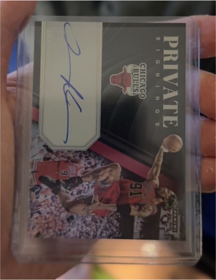 2024 Panini Private Signings #PS-ROD Dennis Rodman — front