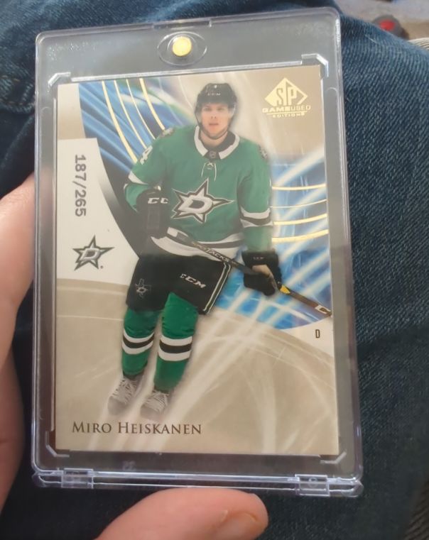 2020-21 Upper Deck SP Game Used #64 Miro Heiskanen — front