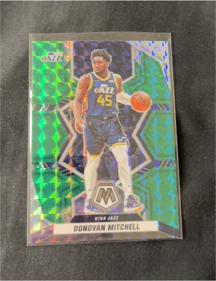 2021-22 Panini Mosaic #45 Donovan Mitchell — front