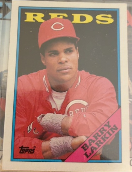 1988 Topps #102 Barry Larkin — front