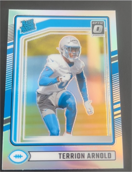 2024 Donruss Optic #371 Terrion Arnold — front