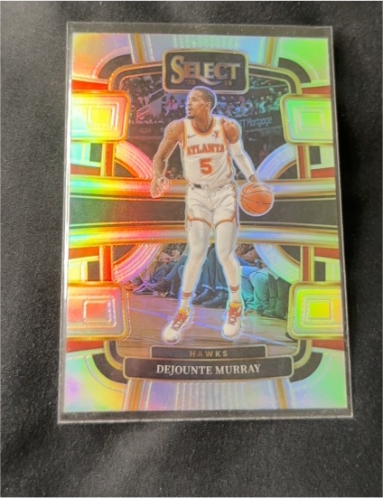 2023-24 Panini Select #27 Dejounte Murray — front