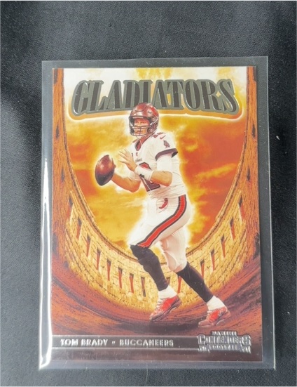 2021 Panini Contenders Gladiators #GLD-TBR Tom Brady — front