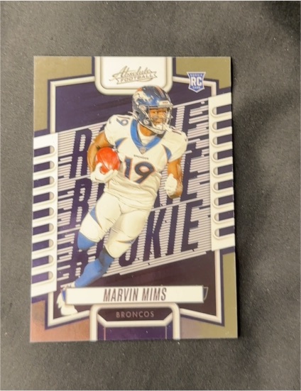 2023 Panini Absolute Football #122 Marvin Mims — front