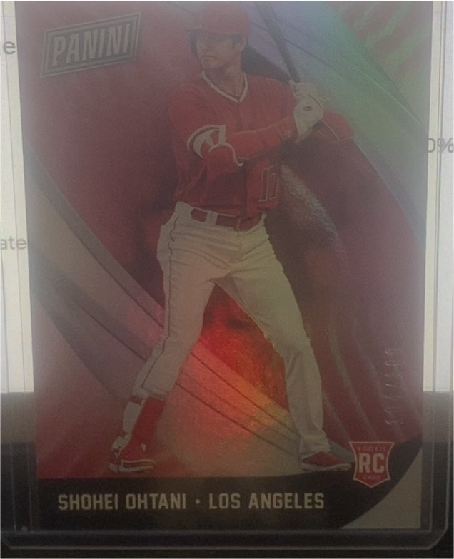 2021 Panini Shohei Ohtani Rookie Card — front