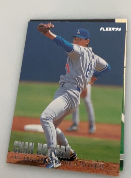 1996 Fleer #440 Chan Ho Park — front