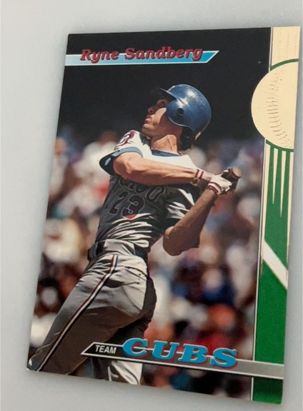 1993 Topps Stadium Club #23 Ryne Sandberg — front