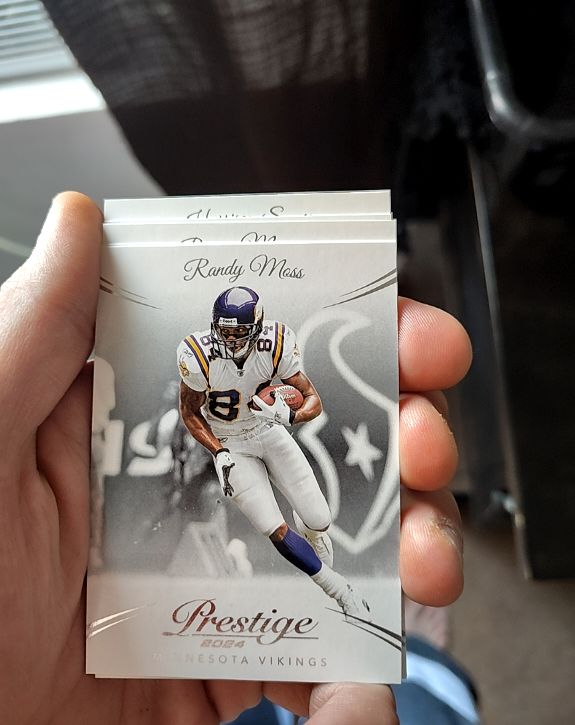 2024 Panini Prestige #198 Randy Moss — front