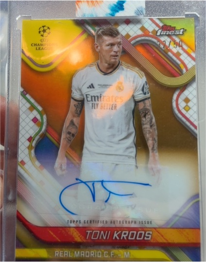 2024-25 Topps Finest UEFA #A-TK Toni Kroos — front