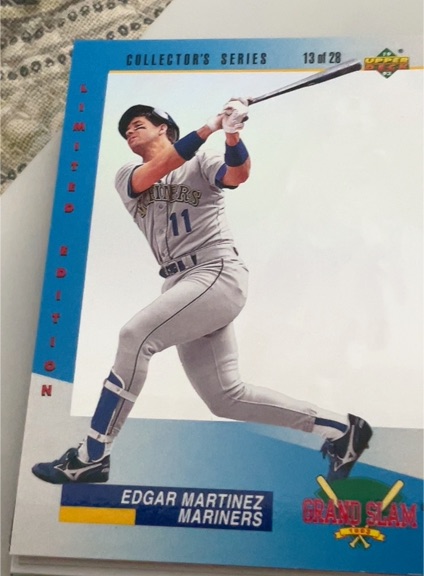 1993 Upper Deck Grand Slam #13 Edgar Martinez — front