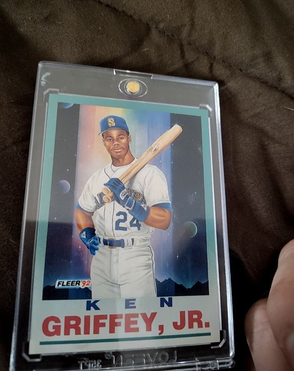 1992 Fleer #709 Ken Griffey Jr. — front
