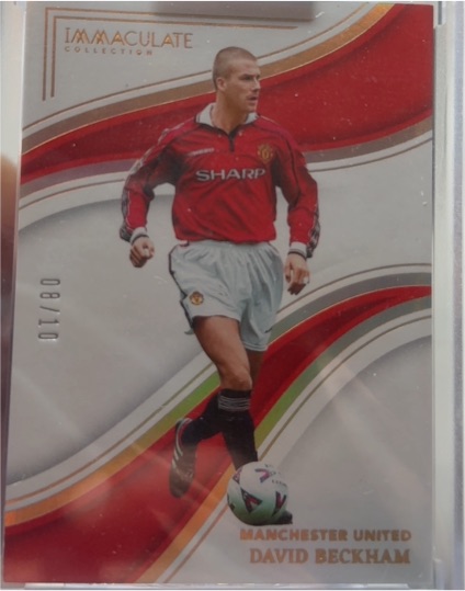 2023-24 Panini Immaculate Collection #01/80 David Beckham — front