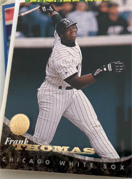 1994 Leaf #400 Frank Thomas — front