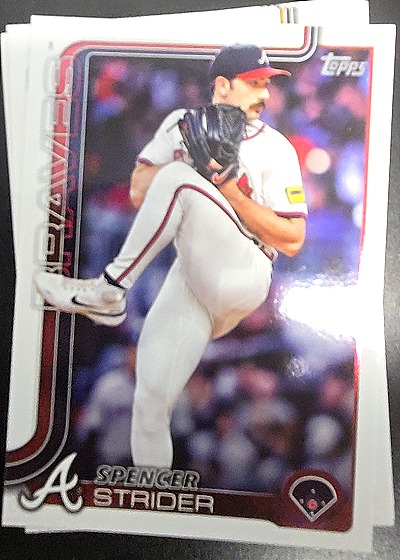 2025 Topps #579 Spencer Strider — front