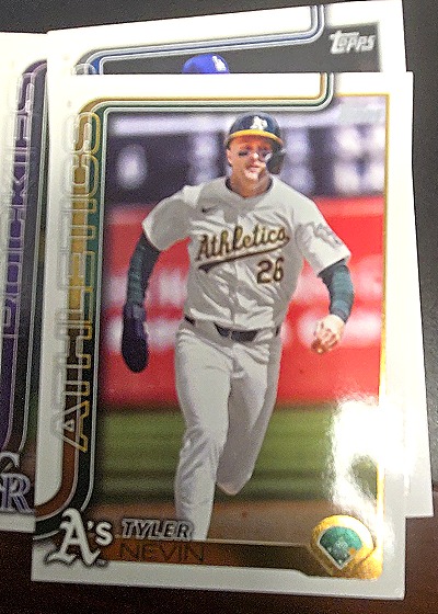 2025 Topps Series 2 #538 Tyler Nevin Athletics — front