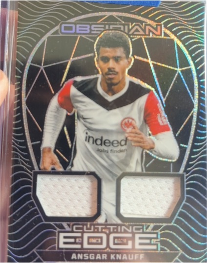 2024-25 Panini Obsidian Cutting Edge Ansgar Knauff — front