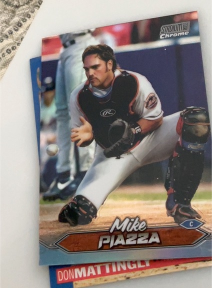 2024 Topps Stadium Club Chrome #144 Mike Piazza — front