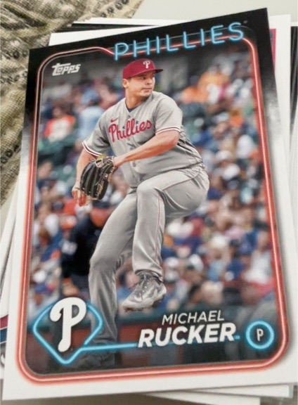 2024 Topps Update Series #US140 Michael Rucker — front