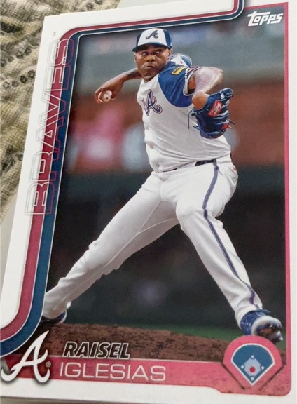 2025 Topps Series 1 #304 Raisel Iglesias — front