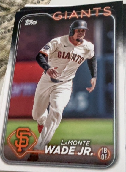 2024 Topps Update #US250 LaMonte Wade Jr. — front