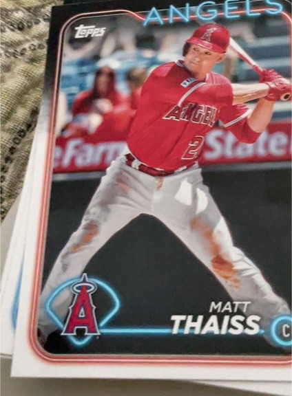 2024 Topps Update Series #US274 Matt Thaiss — front