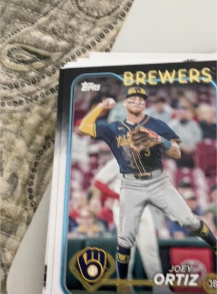 2024 Topps Update #US257 Joey Ortiz — front