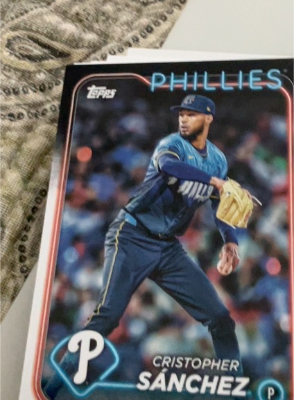 2024 Topps Update #US32 Cristopher Sanchez — front