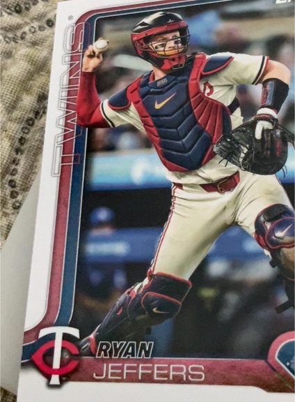 2025 Topps #339 Ryan Jeffers — front
