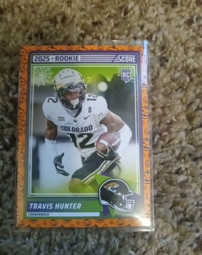 2025 Panini Score-A-Treat #20 Travis Hunter Rookie — front