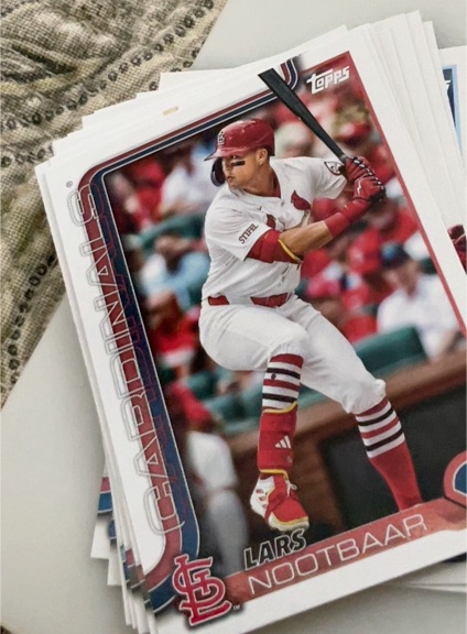 2025 Topps Series 1 #203 Lars Nootbaar — front