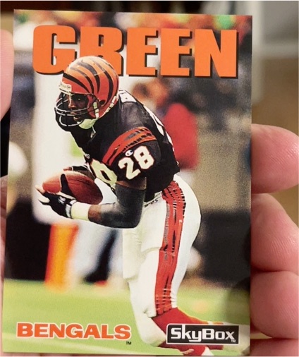 1992 SkyBox Impact #164 Harold Green — front