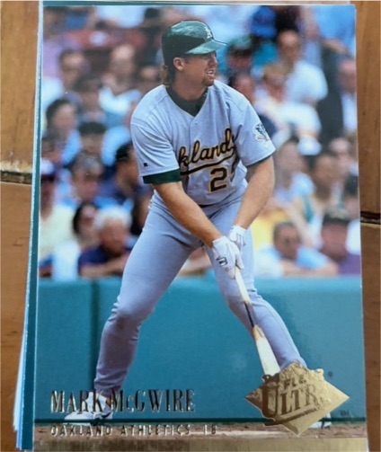 1994 Fleer Ultra #111 Mark McGwire — front