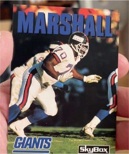 1992 SkyBox Impact #228 Leonard Marshall — front