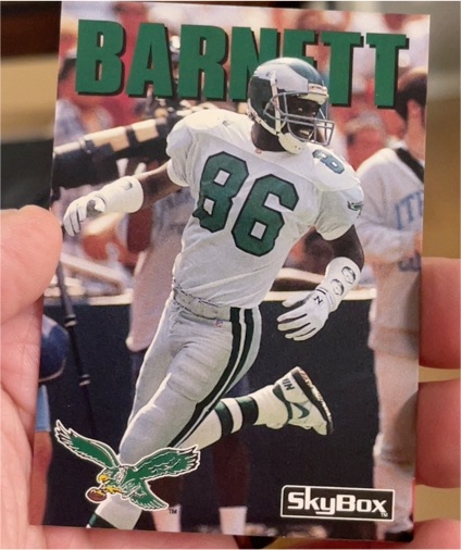 1992 SkyBox Impact #262 Fred Barnett — front