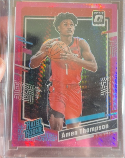 2023-24 Donruss Optic #229 Amen Thompson — front