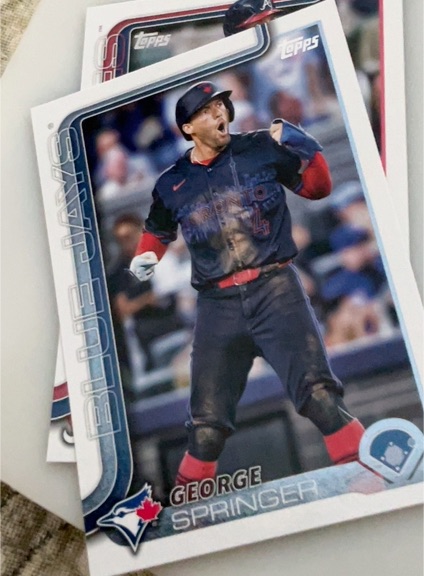 2025 Topps Series 1 #82 George Springer — front