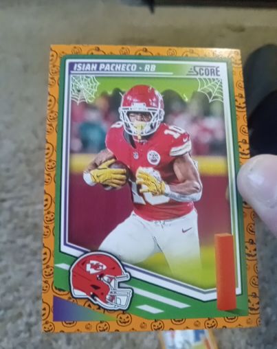 2025 Panini Score A Treat #278 Isiah Pacheco — front
