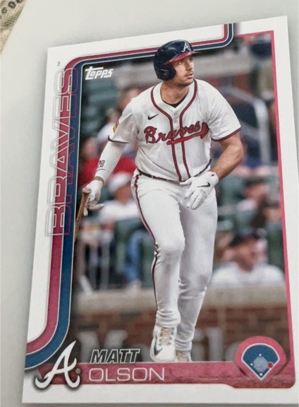 2025 Topps #145 Matt Olson — front