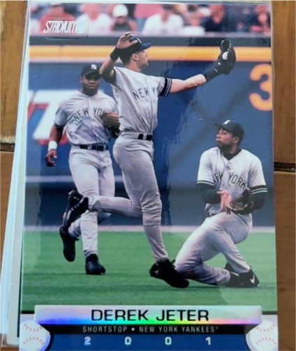 2001 Topps Stadium Club #30 Derek Jeter — front