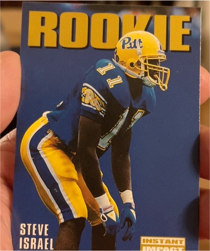 1992 SkyBox Impact #337 Steve Israel — front