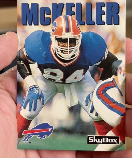 1992 SkyBox Impact #253 Keith McKeller — front