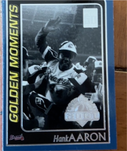2001 Topps Opening Day #159 Hank Aaron — front