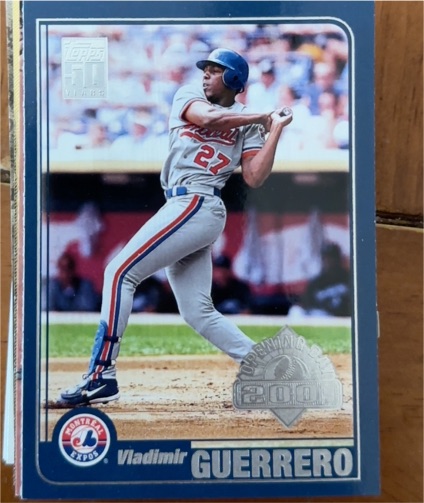 2001 Topps Opening Day #93 Vladimir Guerrero — front