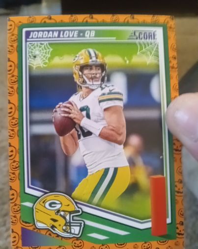 2025 Panini Score A Treat #119 Jordan Love — front