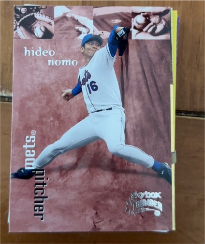 1999 SkyBox Thunder #141 Hideo Nomo — front