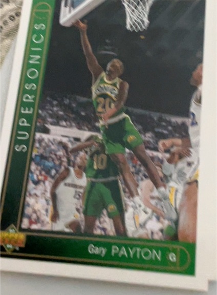 1993-94 Upper Deck #103 Gary Payton Seattle SuperSonics — front