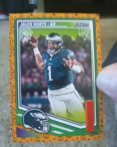 2025 Panini Score A Treat Halloween #84 Jalen Hurts — front