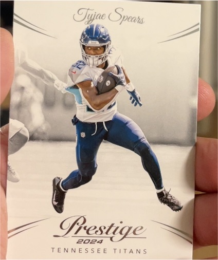 2024 Panini Prestige #287 Tyjae Spears — front
